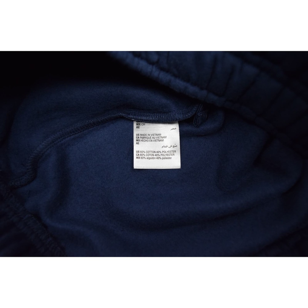 ID Ideology Men's Small Fleece Shorts 2-Pocket Drawstring Waist Deep Indigo Sea - Picture 7 of 8